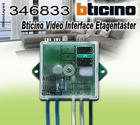 Bild von Bticino Video Interface Etagentaster