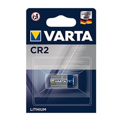 Bild von Varta Lithium Fotobatterie 3V / 920 mAh / CR2 / V6206 - 1er Blister