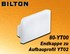 Bild von Bilton Endkappe zu Aufbauprofil YT02 Alu weiß B1,5 x H9,6 x L17,5 mm, Bild 1