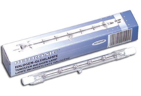Bild von HV Halogenleuchtstab 2-sockelig / 38.000 lm / 2.000W / R7s / 230V / L 334 mm / 2.900K / ww klar dimmbar