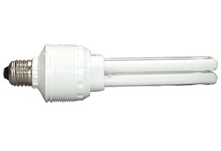 Bild von SET: Universal-Adapter mit Kompaktleuchtsofflampe 10 W / E27
