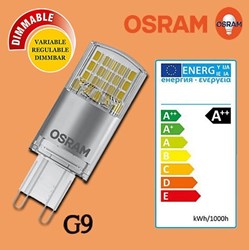Bild von LED-Stiftsockellampe Parathom Pin T20 / 350 Lumen / 3,5W / G9 / 220-240V / 2.700 K / 827 Warmweiß extra - dimmbar