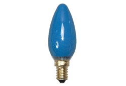 Bild von Kerzenlampe Standard farbig 25W / E14