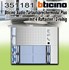 Bild von Bticino Frontblende Allmetal für Audio-Türlautsprechermodul Plus mit 4 Ruftasten / 2-reihig, Bild 1