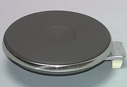 Bild von Siebentakt-Kochplatte mit 8 mm Edelstahlrand 1000 W/145 Ø