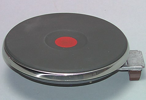Bild von Siebentakt-Blitzkochplatte mit 8 mm Edelstahlrand 1500 W/145 Ø