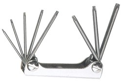 Bild von Set Stiftschlüssel mit TX-Profil im Metallhalter 220TX MH