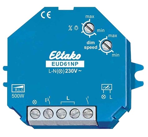Bild von Eltako Universal-Dimmschalter EUD61NP-230V / Power MOSFET bis 400W
