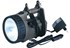 Bild von Akku-Handscheinwerfer AH3710 Star Light - auch als Notlicht verwendbar - mit 12 LED`s und einer Halogenbirne, Bild 1