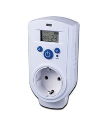 Bild von Steckdosen-Thermostat ST-35 digi / max. 3500W, 5-30°C, EIN/AUS/AUTO, 230V für Heiz- und Klimageräte