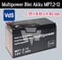 Bild von Multipower Blei Akku MP7.2-12 mit 4,8mm Faston Kontakten / 12V / 7,2Ah mit VDS-Zulassung, Bild 1