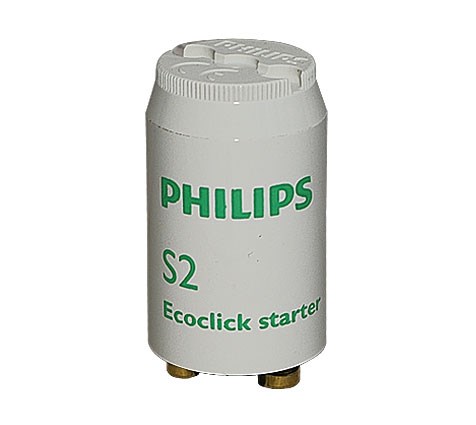 Bild von Philips Ecoclick Starter für Leuchtstoffröhren 4 - 22 W