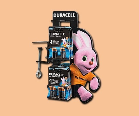 Bild von Duracell Bunny Wing Unit 1x2 unbestückt für beispielsweise 4xAA / 5xAAA Batterien
