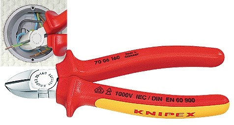 Bild von Knipex Seitenschneider L 180 mm