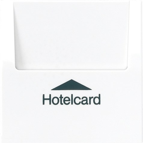 Bild von Hotelcard-Schalter (ohne Schalter-Einsatz), für Einsätze 533 U und 534 U   / Art. LS 590 CARD WW