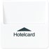 Bild von Hotelcard-Schalter (ohne Schalter-Einsatz), für Einsätze 533 U und 534 U   / Art. CD 590 CARD GB-L, Bild 1
