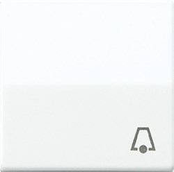 Bild von Wippe, Symbol Klingel, Zentralplatte, antibakteriell, für Taster   / Art. ABAS 591 K
