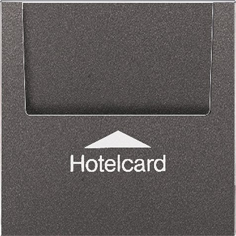 Bild von Hotelcard-Schalter (ohne Schalter-Einsatz), für Einsätze 533 U und 534 U   / Art. AL 2990 CARD AN