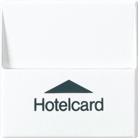 Bild von Hotelcard-Schalter (ohne Schalter-Einsatz), für Einsätze 533 U und 534 U   / Art. A 590 CARD AL