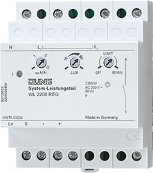 Bild von System-Leistungsteil, REG, 1-kanalig, für maximal 8 Sensoren, 4 TE   / Art. WL 2200 REG