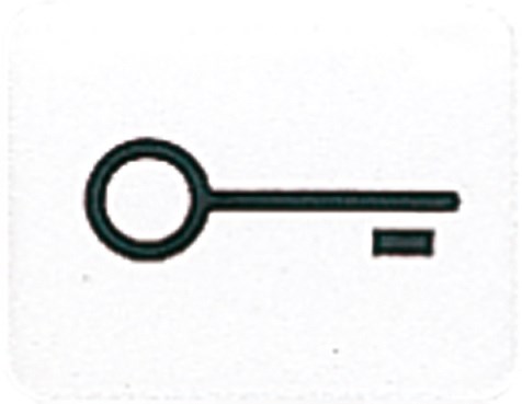 Bild von Symbol Tür, für Abdeckungen, Wippen und Taster   / Art. 33 T WW