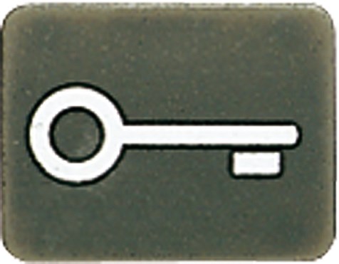Bild von Symbol Tür, für Taster 831 W, 833 W, 833-2 W und 834 W   / Art. 33 AN T