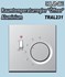 Bild von Jung UP Raumtemperaturregler Öffner / 1-polig mit Ein-/Ausschalter und Kontroll-LED / Aluminium, Bild 1