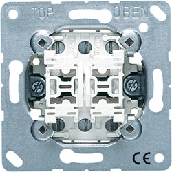 Bild von Multi-Switch, 10 A, 250 V ~, Doppel-Taster, 2 x 2 Schließer und Nullstellung   / Art. 532-4 U