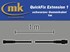 Bild von QuickFix Extension 1 / schwarzes Gummikabel 1m / IP67, Bild 1