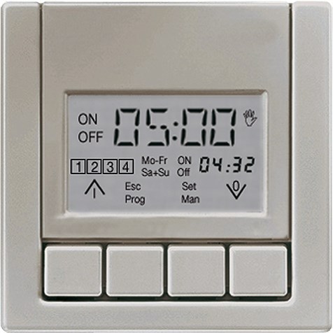 Bild von Zeitschaltuhr-Display Standard, Anzeige aktuelle Uhrzeit, nächste Schaltzeit   / Art. AL 5201 DTST
