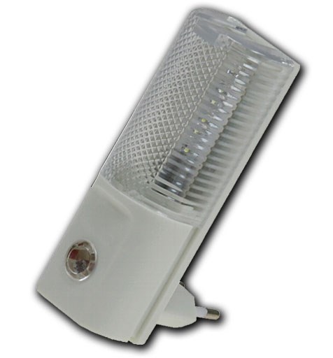Bild von LED Nachtlicht mit Tag/Nacht-Sensor 230V mit kaltweißen LEDs / 1W