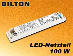 Bild von Bilton LED-Netzteil 100W 198 - 264V AC / 47 - 63Hz  / 24V DC Gehäuse geschlossen IP20