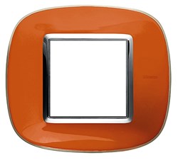 Bild von Rahmen elliptisch 3+3 Module Kompaktinstallation Orange