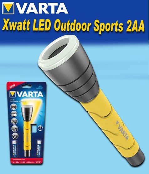 Bild von Varta 5 Watt LED Outdoor Sports Flashlight 2AA mit Handschlaufe