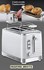 Bild von Inspire White Toaster mit 6 einstellbaren Bräunungsstufen / 1.050 Watt, Bild 1