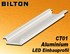 Bild von Bilton Aluminium LED Einbauprofil CT01 eloxiert bis 10W/m L2000 x B10 x H5,35 mm, Bild 1