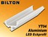 Bild von Bilton Aluminium Eckprofil YT04 eloxiert bis 14W/m L2000 x B17,5 x H17,5 mm, Bild 1