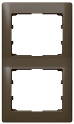 Bild von Rahmen 2-fach senkrecht Galea dark bronze