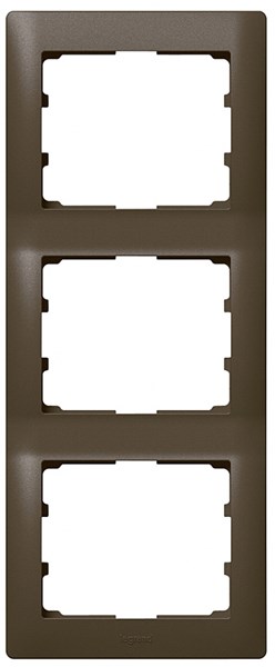 Bild von Rahmen 3-fach senkrecht Galea dark bronze