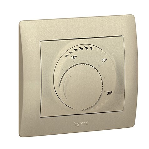 Bild von Galea Einsatz Raumthermostat Standard Wechslerkontakt titanium