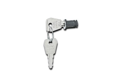 Bild von Türschloß mit 2 Schlüssel Nr. 50 PLEXO 3 - Schloß und Schlüssel Nr.50