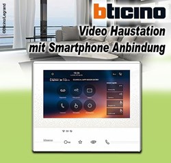 Bild von Legrand Bticino Video Haustation mit Smartphone Anbindung CLASSE300 X13E LIGHT