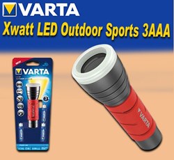 Bild von Varta 5 Watt LED Outdoor Sports Flashlight 3AAA mit Handschlaufe