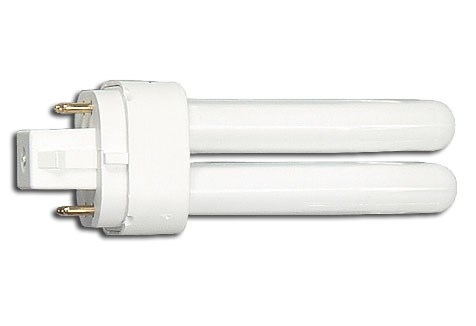 Bild von Kompaktleuchtstofflampe 2-röhrig 4-Stift 10 W / G24q-1 / F827 Double-BIAX