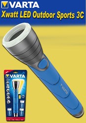 Bild von Varta 5 Watt LED Outdoor Sports Flashlight 3C mit Handschlaufe und Flaschenöffner am Boden der Leuchte