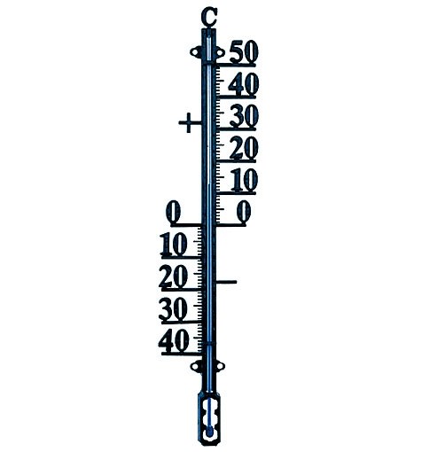 Bild von Koch Metall Hauswandthermometer