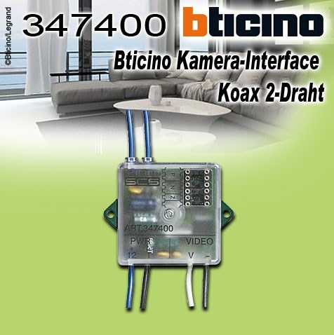 Bild von Bticino Kamera-Interface Koax 2-Draht