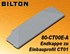 Bild von Bilton Endkappe Einbauprofil CT01 für CT01 + CX01 / CX02, aus Al eloxiert natur B7,25 x H6 x L18 mm, Bild 1