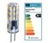 Bild von LED Leuchtmittel mit Stiftsockel 80 Lumen / 0,9W / G4 / 12V AC/DC  / 2.700K / 300° / Warmweiß, Bild 1