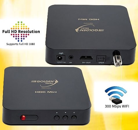 Bild von HDC MINI Full HD Kabel Receiver DVB-C / Kartenleser / 1 x USB